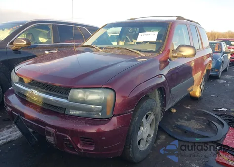 2005 Chevrolet Trailblazer Ls из США, поврежденный, VIN 1GNDT13SX52268925